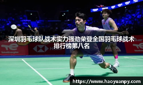 深圳羽毛球队战术实力强劲荣登全国羽毛球战术排行榜第八名